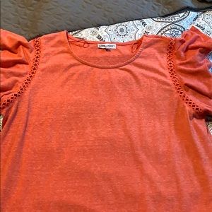 Coral shirt